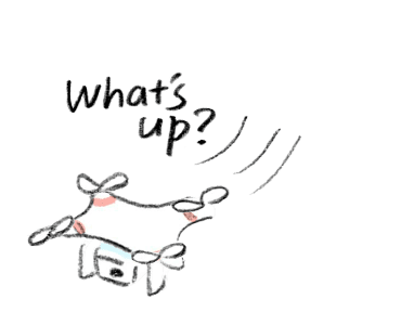 Animated Happy Drones Sticker messages sticker-0