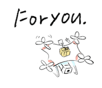 Animated Happy Drones Sticker messages sticker-3