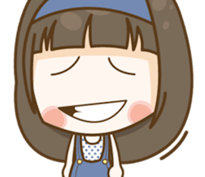 Cutie Girl Emotion messages sticker-5