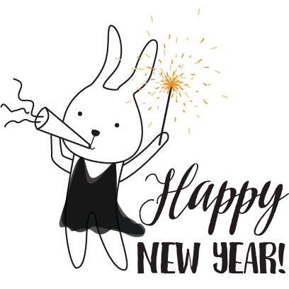 Little Funny Bunny Stickers! messages sticker-9