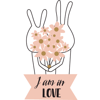 Little Funny Bunny Stickers! messages sticker-11