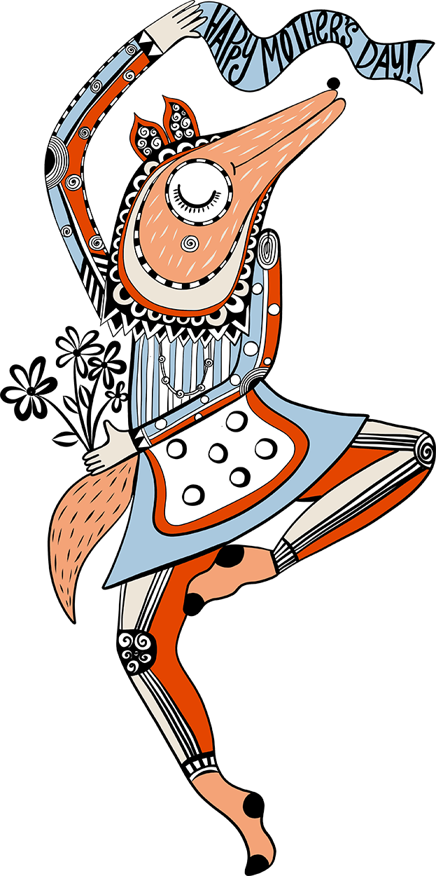 Foxy Mom messages sticker-4