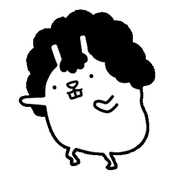 Super Funny Fat Rabbit Animated messages sticker-7
