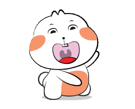 Little Rabbit 4 Animated messages sticker-9