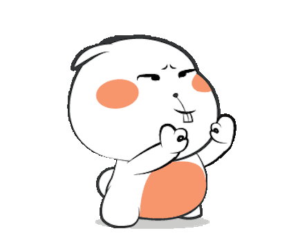 Little Rabbit 4 Animated messages sticker-11