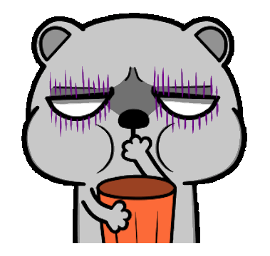 Angry Bear Animated messages sticker-0