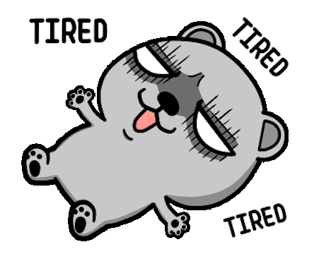 Angry Bear Animated messages sticker-11