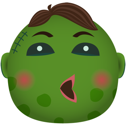 Zombie - Stickers for iMessage messages sticker-2