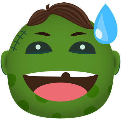 Zombie - Stickers for iMessage messages sticker-8