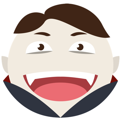 Vampire Halloween Stickers messages sticker-0