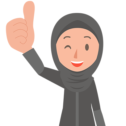 Muslimoji woman messages sticker-7