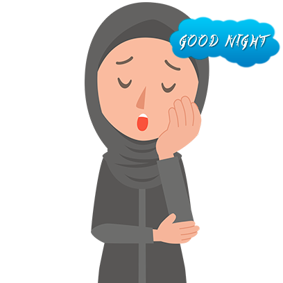 Muslimoji woman messages sticker-4