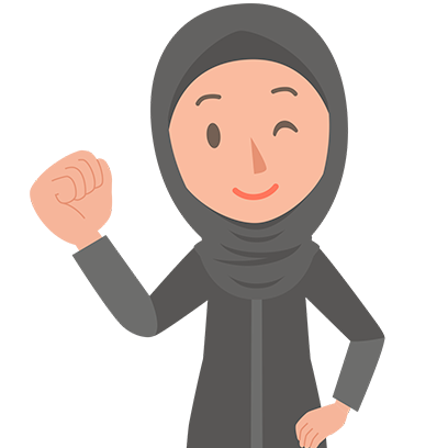 Muslimoji woman messages sticker-6