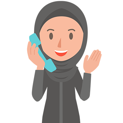 Muslimoji woman messages sticker-10