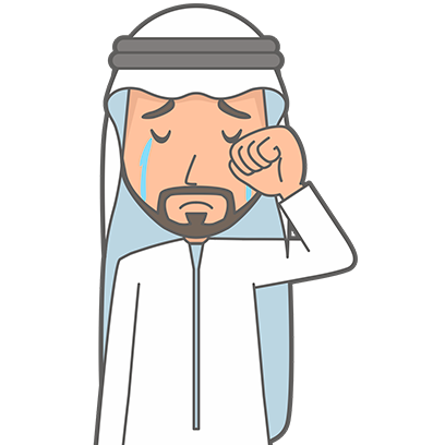 Muslimoji man messages sticker-3