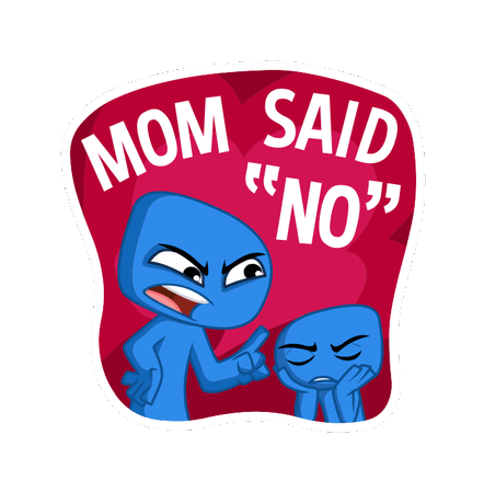 Excuses Sticker messages sticker-5