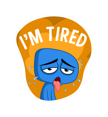 Excuses Sticker messages sticker-0