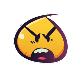 Wackey Smiley Sticker messages sticker-3