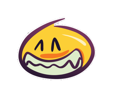 Wackey Smiley Sticker messages sticker-6