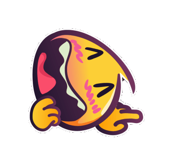 Wackey Smiley Sticker messages sticker-11