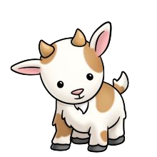 Goat Cute - Best Goat Stickers messages sticker-6