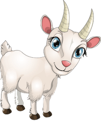 Goat Cute - Best Goat Stickers messages sticker-11