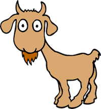 Goat Cute - Best Goat Stickers messages sticker-1