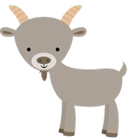 Goat Cute - Best Goat Stickers messages sticker-3