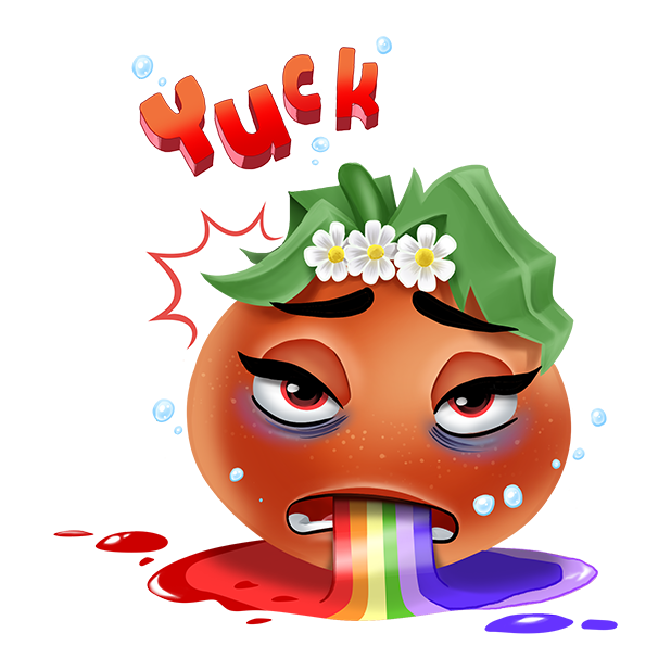 Wasted Veggies: Nina messages sticker-2