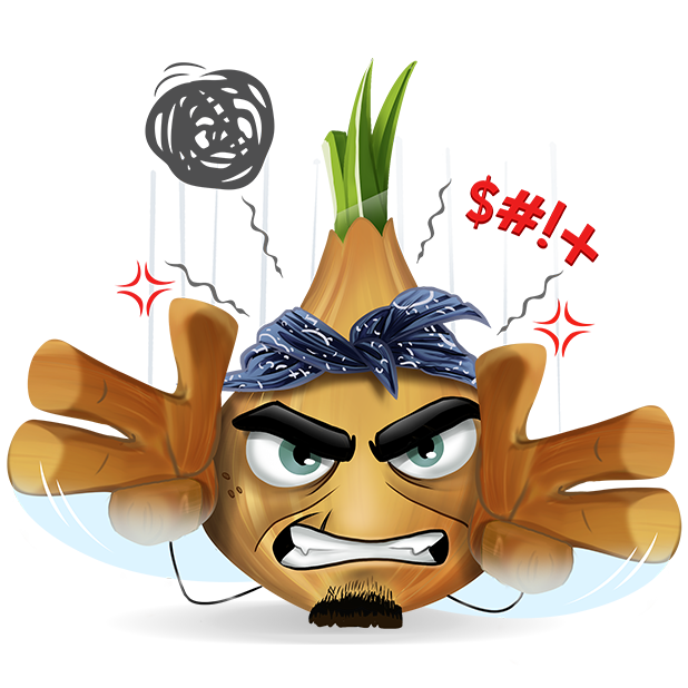 Wasted Veggies: Norman messages sticker-8