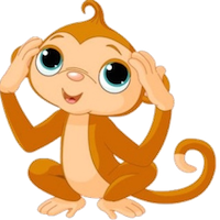 MonkeyCute - Cute Monkey Emoji And Stickers messages sticker-1