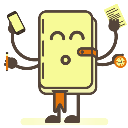 Busy Notepad messages sticker-6