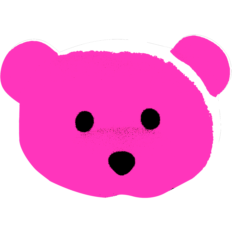 Pink Bear Sticker Pack messages sticker-0