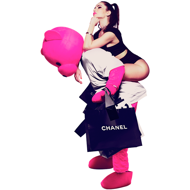 Pink Bear Sticker Pack messages sticker-4