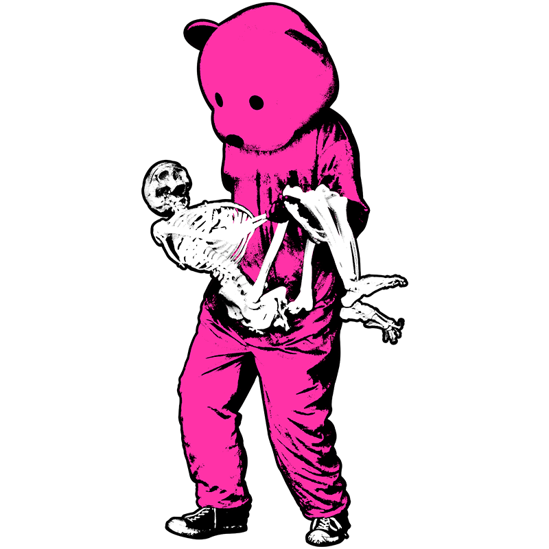 Pink Bear Sticker Pack messages sticker-5