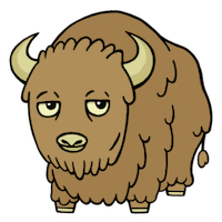 BuffaloMix - Buffalo Cool Emoji And Stickers messages sticker-7