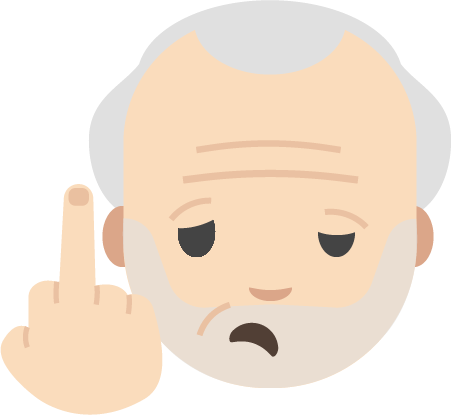 Grumpa messages sticker-2