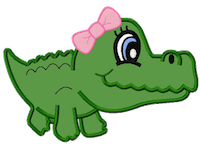 Alligator Stickers messages sticker-2