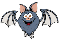 Bat Stickers messages sticker-9