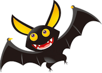 Bat Stickers messages sticker-3