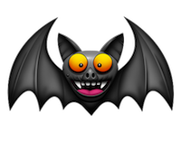 Bat Stickers messages sticker-6
