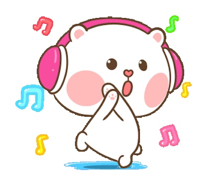 Cool Little Bear Animated messages sticker-2