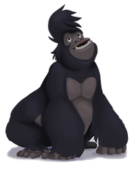 GorillaMoji - Gorilla Emoji And Stickers Pack messages sticker-11
