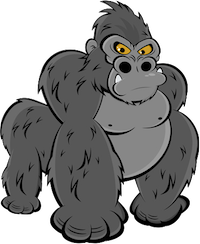 GorillaMoji - Gorilla Emoji And Stickers Pack messages sticker-1