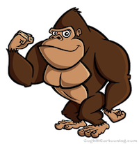 GorillaMoji - Gorilla Emoji And Stickers Pack messages sticker-0