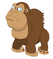 GorillaMoji - Gorilla Emoji And Stickers Pack messages sticker-6