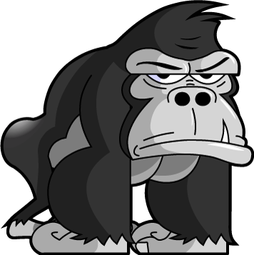 GorillaMoji - Gorilla Emoji And Stickers Pack messages sticker-5