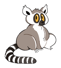 Lemurs Stickers messages sticker-7