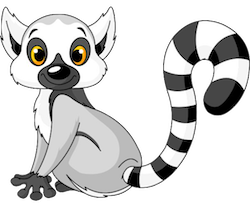 Lemurs Stickers messages sticker-9