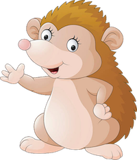 Porcupine Stickers messages sticker-8